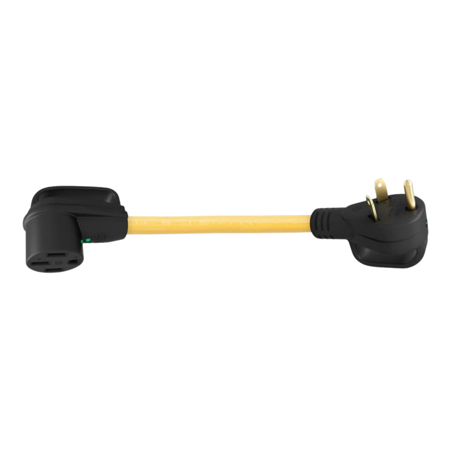 Adapter Cord with Handle, 12” - 50A Male-30A Female