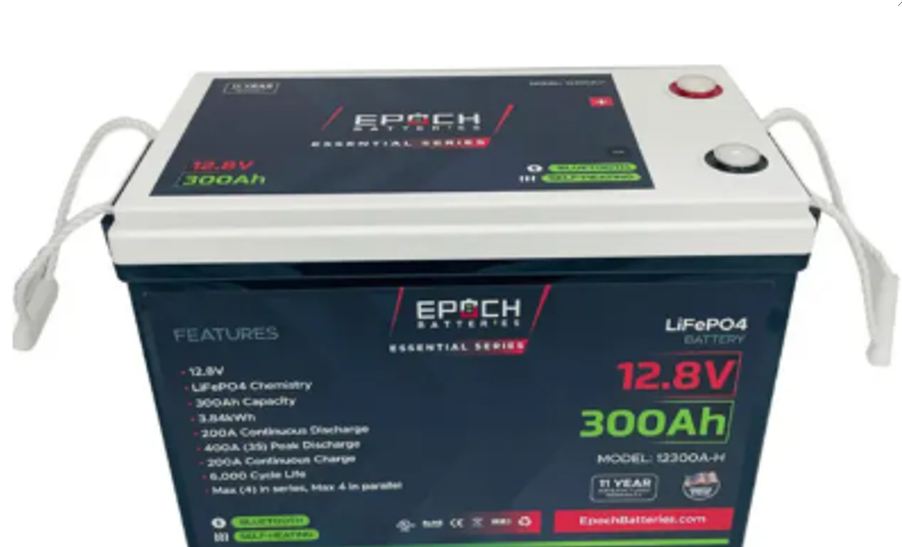 300ah Epoch Battery