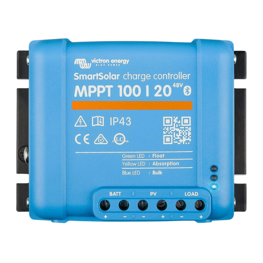 Charge Controller, Smart Solar MPPT 100/20 12- 48V - Victron