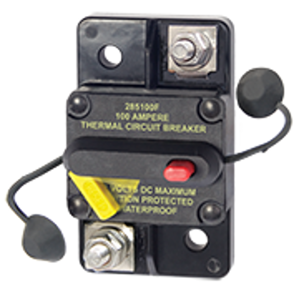 Circuit Breaker with Manual Reset, Waterproof, 285-Series - 30 Amp