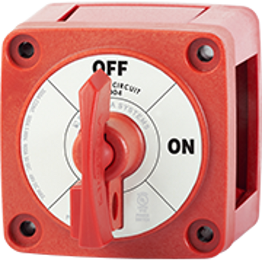Single Circuit ON-OFF with Locking Key - Red, Blue Sea