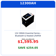 300ah Epoch Battery