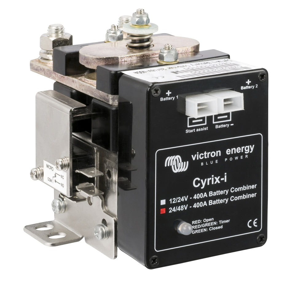 Cyrix-i 12/24V-400A intelligent battery combiner, Victron