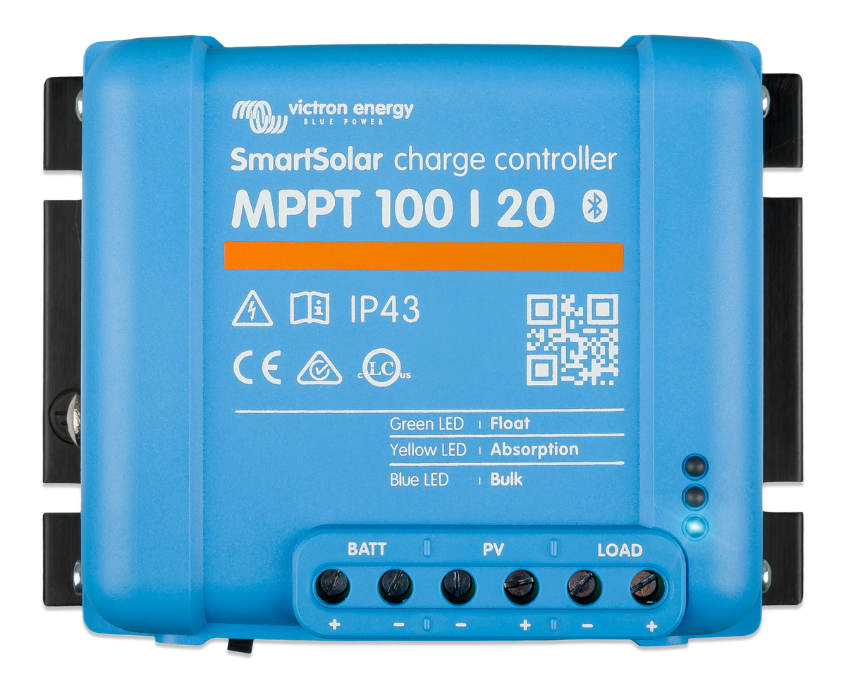 Charge Controller, Smart Solar MPPT 100/20 12- 48V - Victron
