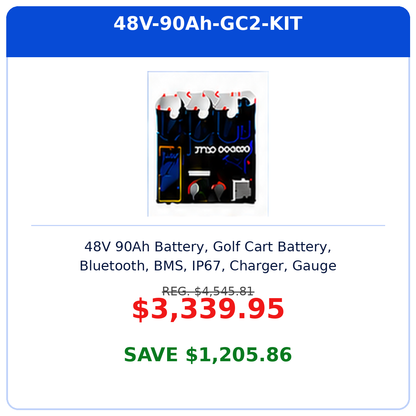 Golf Cart Battery System