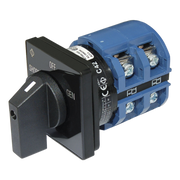 AC Rotary Switch - OFF + 2 Positions 120V AC 65A