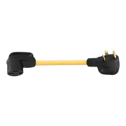 Adapter Cord with Handle, 12” - 50A Male-30A Female