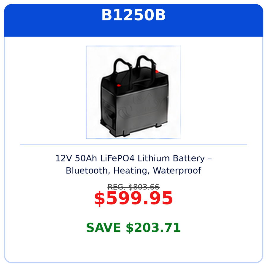 24V 100Ah Lithium Battery