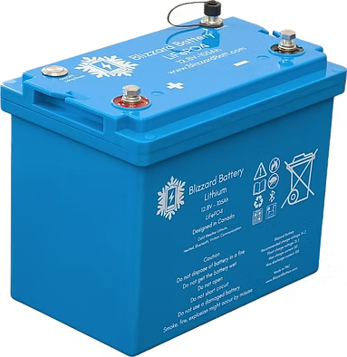 Blizzard Battery 12V 105Ah Lithium