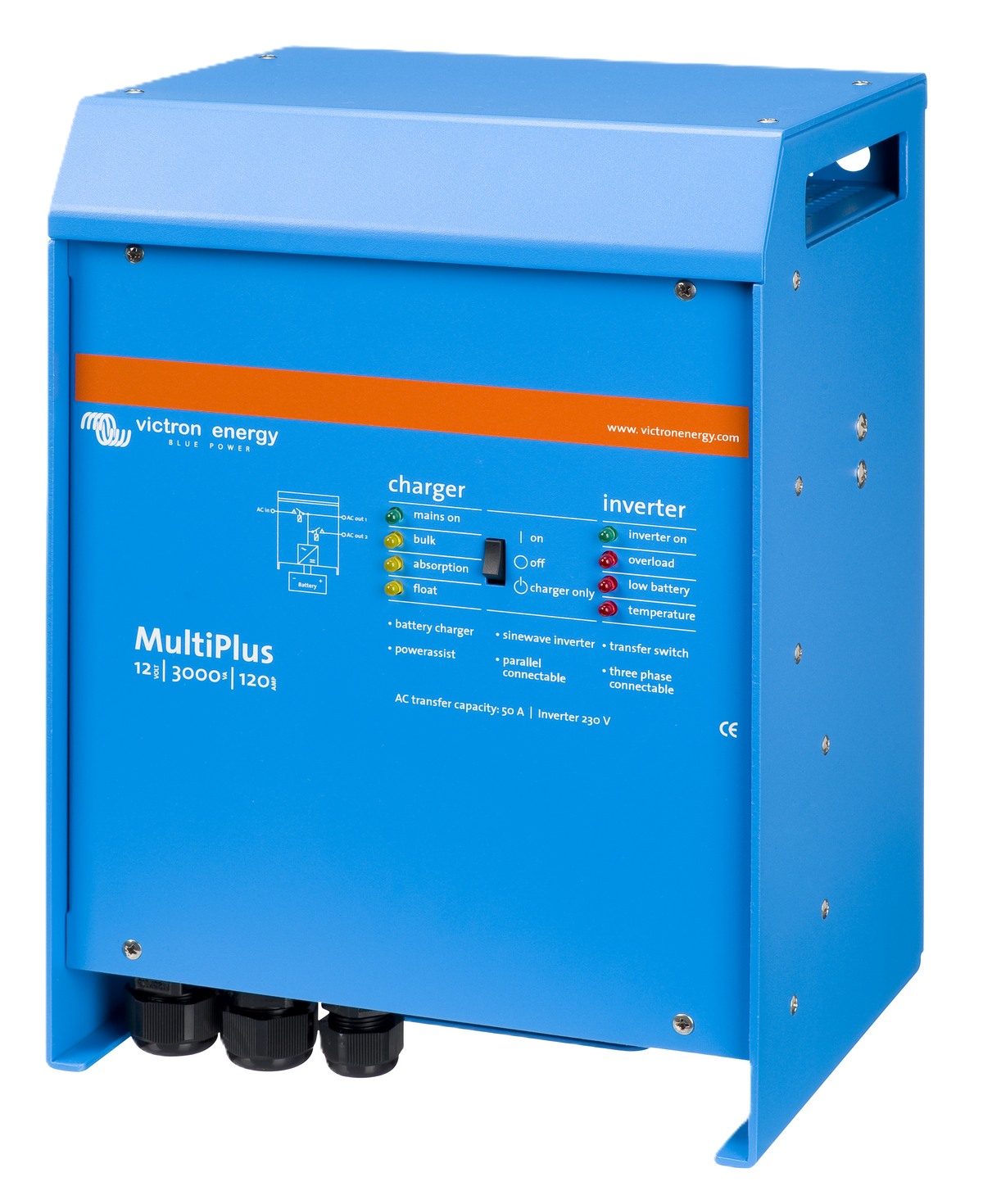 MultiPlus 12/3000/120-50 , Inverter/Charger, Victron