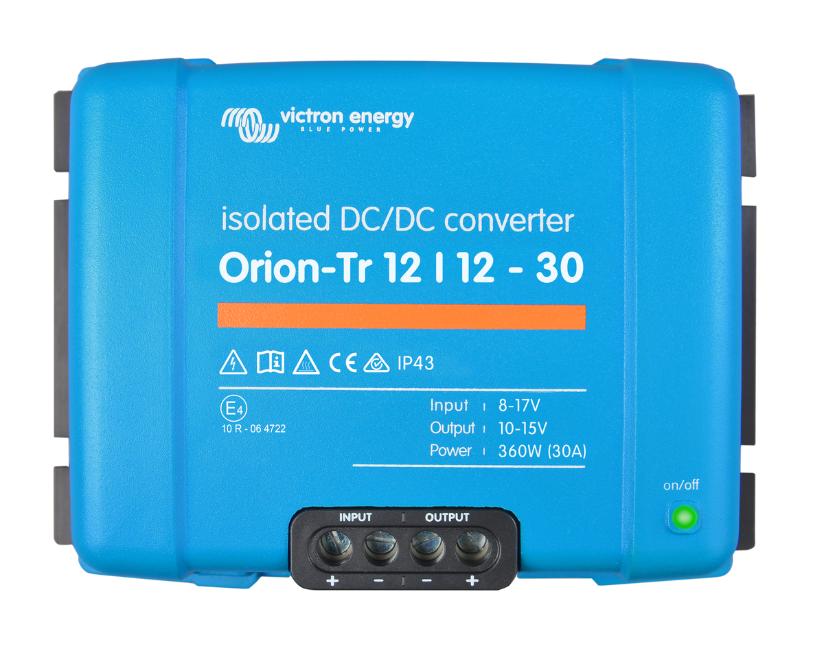 Orion-Tr 12/12-30A (360W) Isolated DC-DC converter, Victron