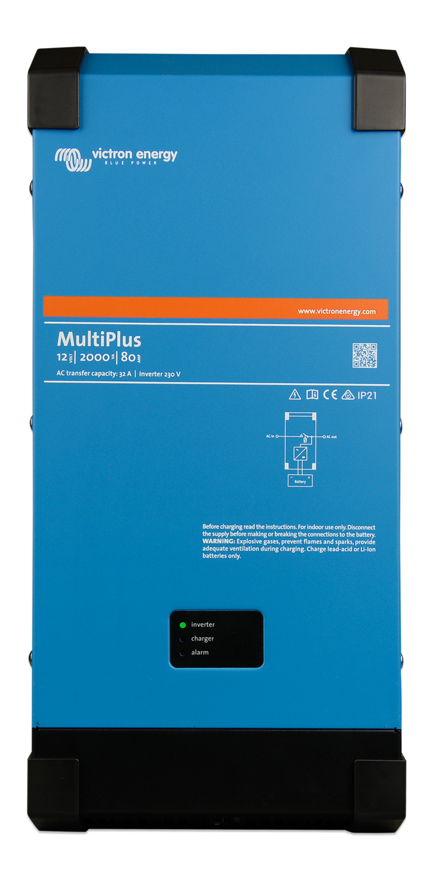 MultiPlus 12/2000/80-50 120V VE.Bus (UL 458)