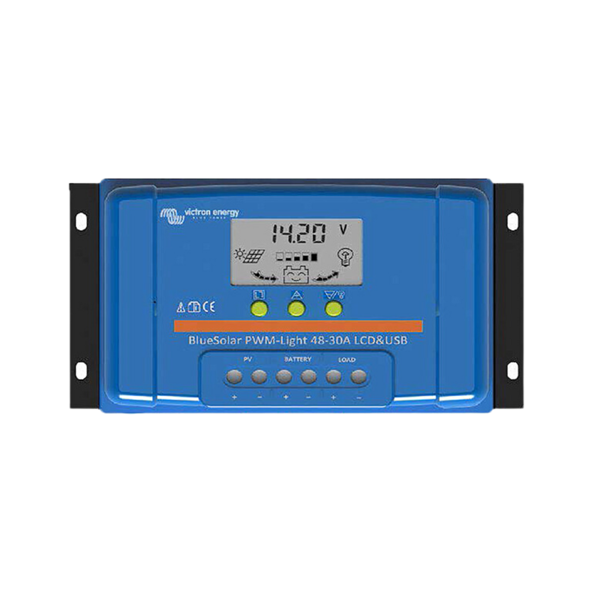 Charge Controller BlueSolar PWM-LCD&USB 12/24V-30A - Victron
