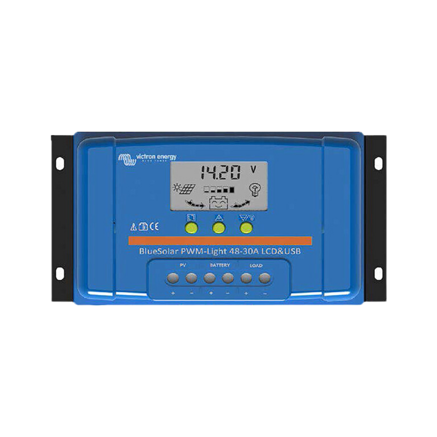 Charge Controller BlueSolar PWM-LCD&USB 12/24V-30A - Victron