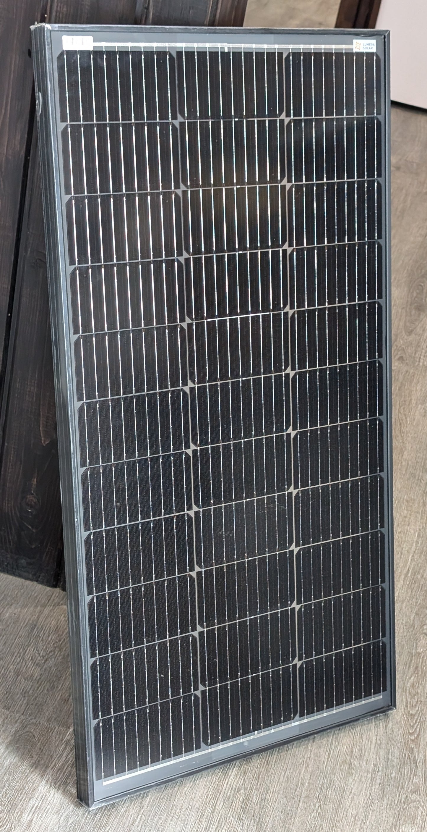 100 Watt Bifacial Solar Panel, Lumera Brand