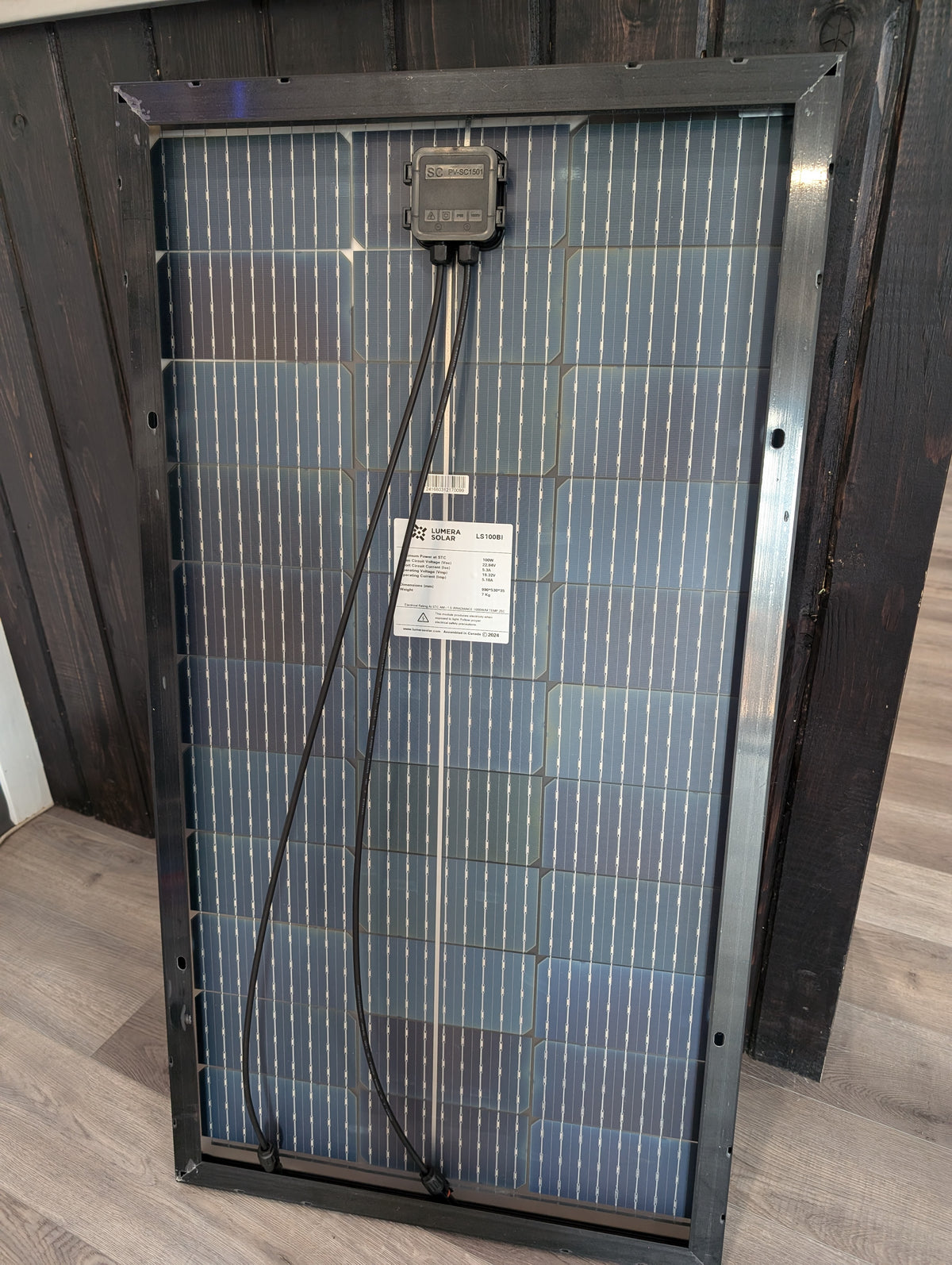 Lumera 100 Watt Bifacial Solar Panel | Canadian Made
