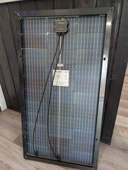 100 Watt Bifacial Solar Panel, Lumera Brand