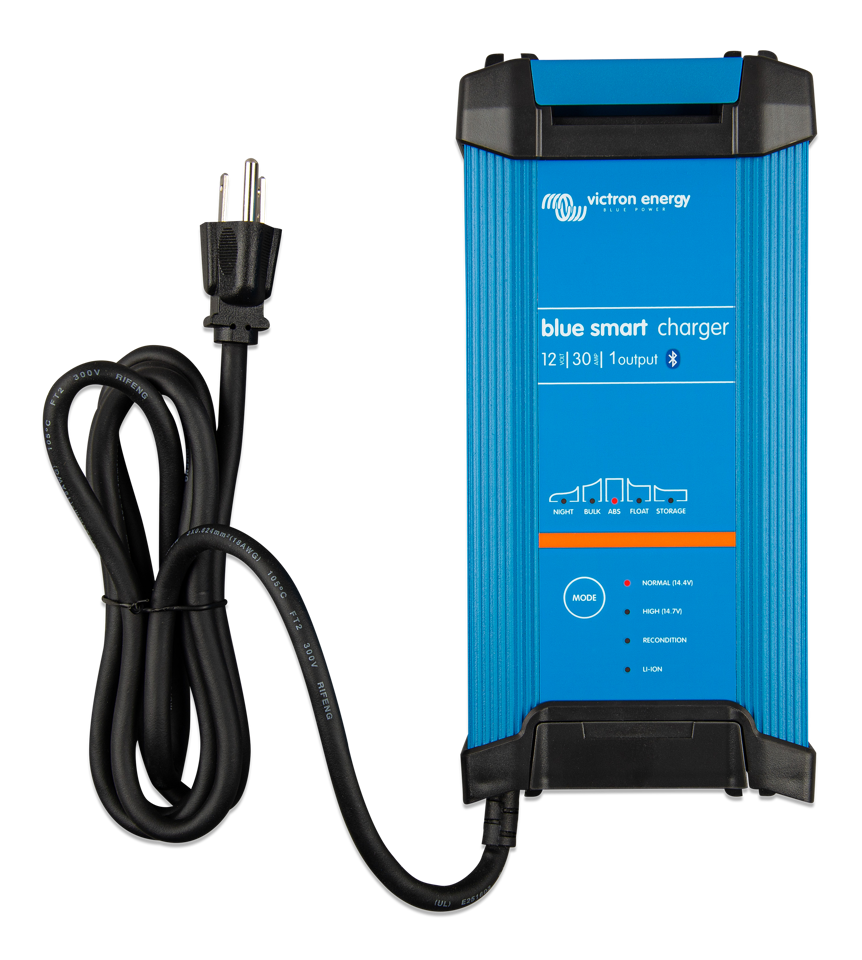 Blue Smart IP22 Charger 12/30(1) 120V NEMA 5-15 - Victron