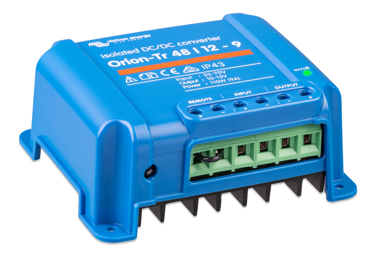 Orion-Tr 48/12-9A (110W) Isolated DC-DC converter
