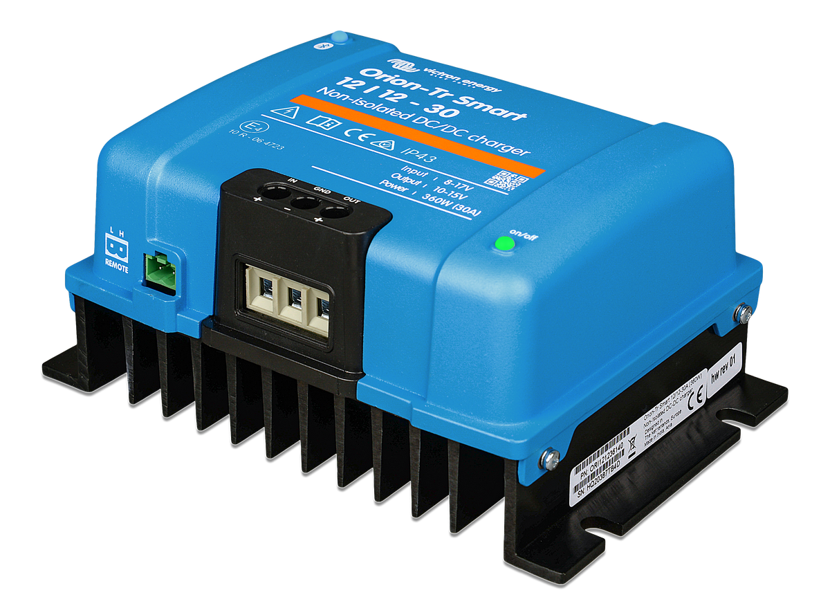 Victron Orion-Tr Smart 12/12-30A  (360W) Non-isolated DC-DC 
charger, Vitron