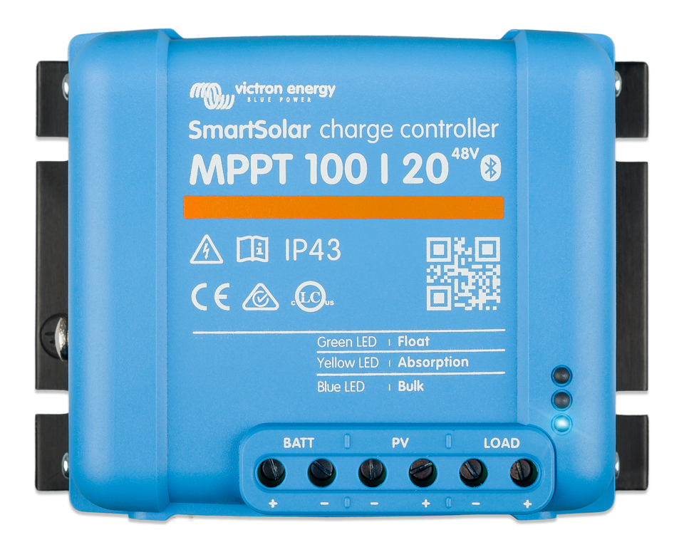 Charge Controller, Smart Solar MPPT 100/20 12- 48V - Victron