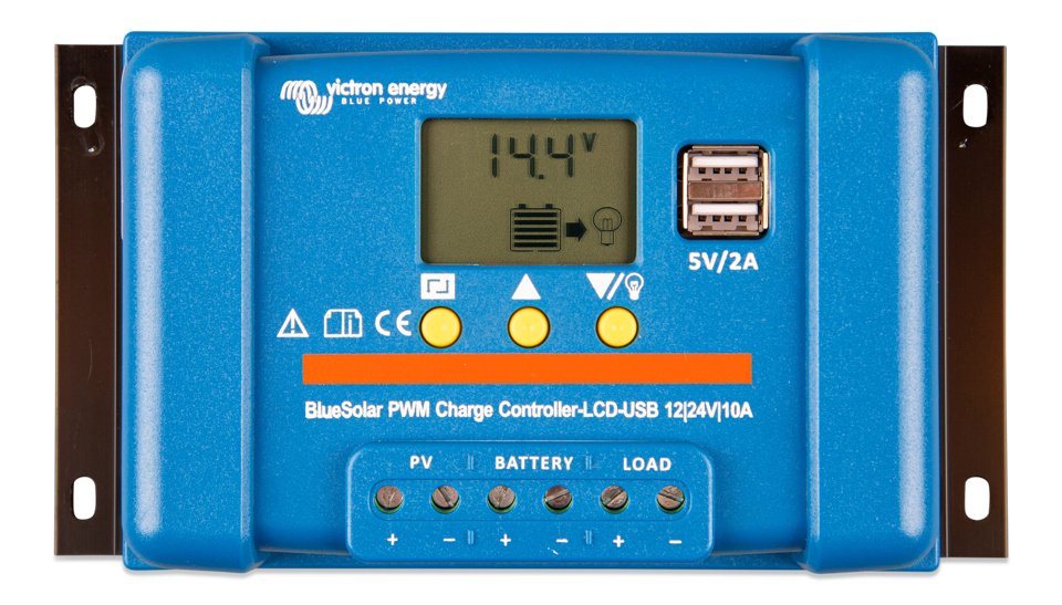 Charge Controller BlueSolar PWM-LCD&USB 12/24V-30A - Victron