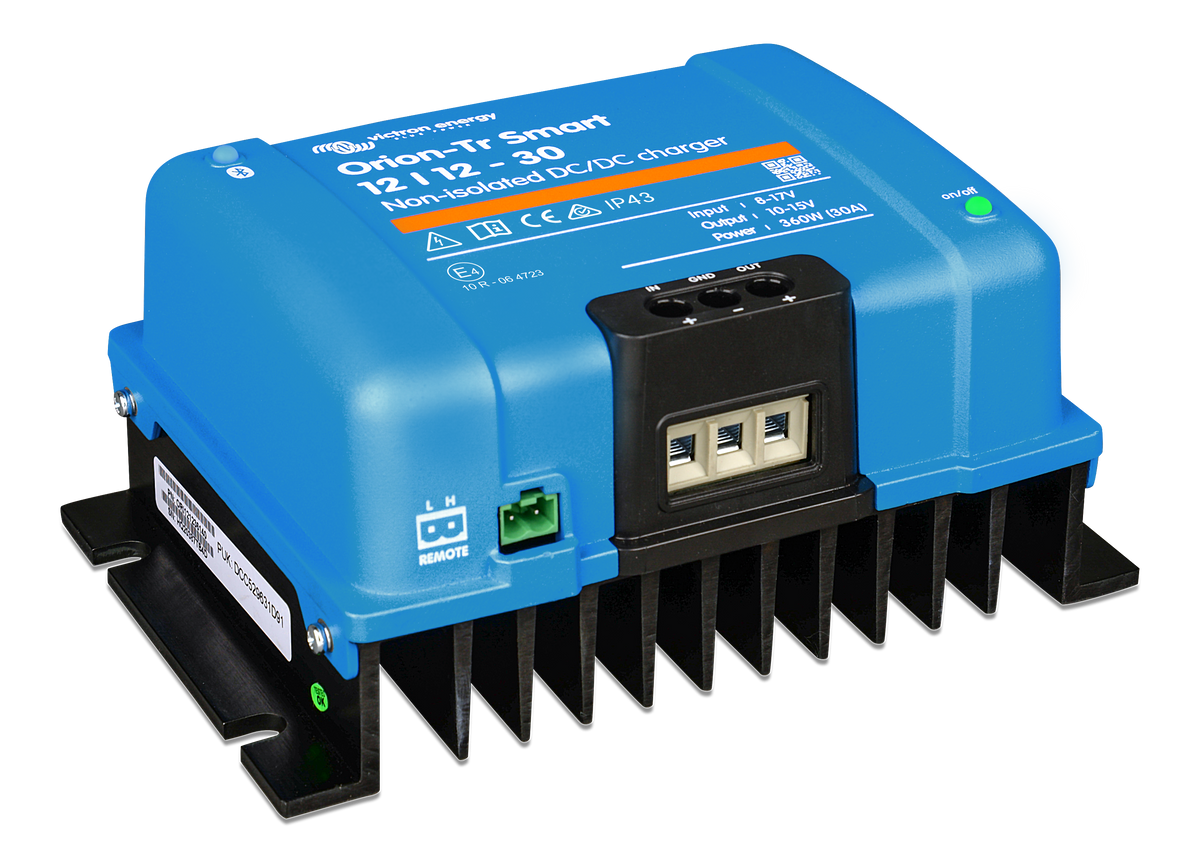 Victron Orion-Tr Smart 12/12-30A  (360W) Non-isolated DC-DC 
charger, Vitron