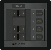 360 Circuit Panel,120 Volt AC Main + 2 Positions