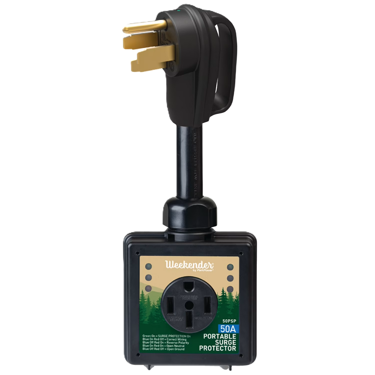 Portable Surge Protector, 45,000A Max Spike - 50A