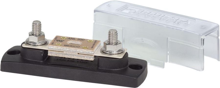ANL Fuse Block with Insulating Cover - 35 to 300A;32 Volts DC - Blue Sea Systems