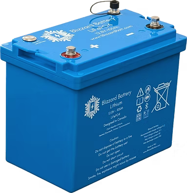 Blizzard Battery 12V 105Ah Lithium