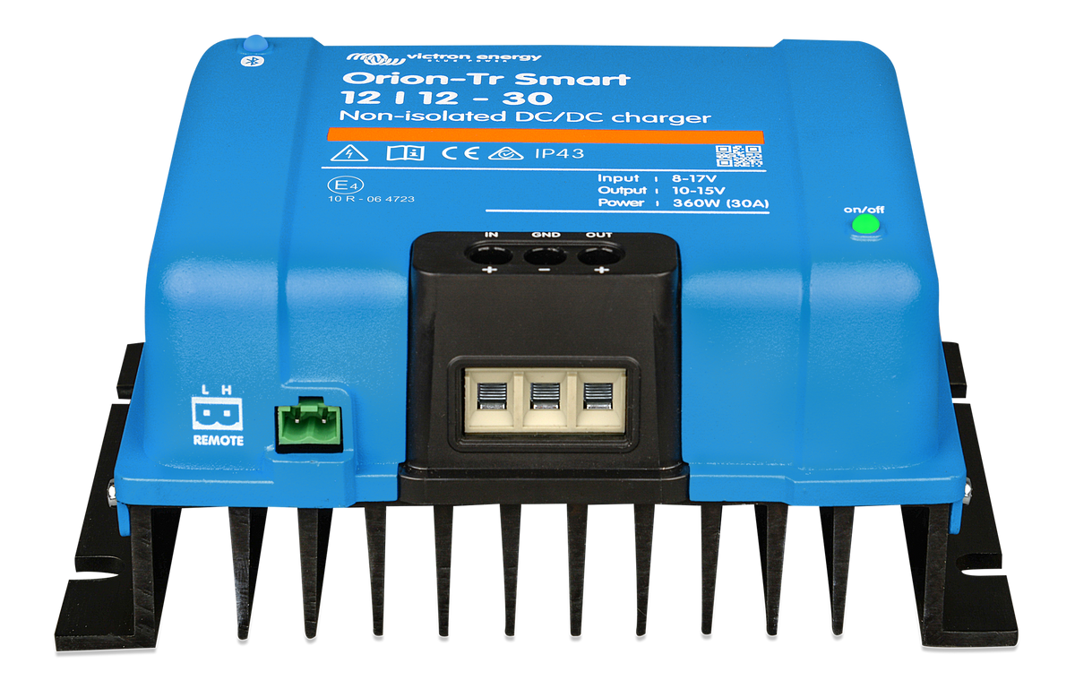 Victron Orion-Tr Smart 12/12-30A  (360W) Non-isolated DC-DC 
charger, Vitron