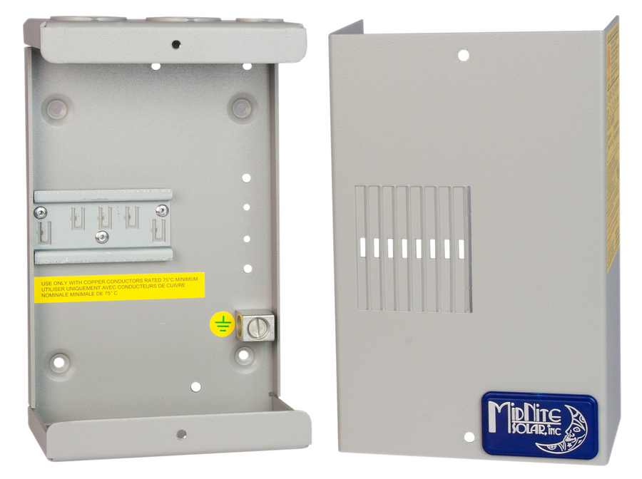 Midnite Big Baby DIN rail (accepts up to 4 breakers)