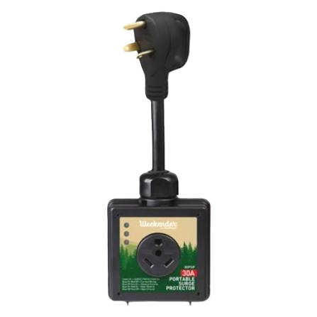 Portable Surge Protector, 22,500A Max Spike, 30 Amp