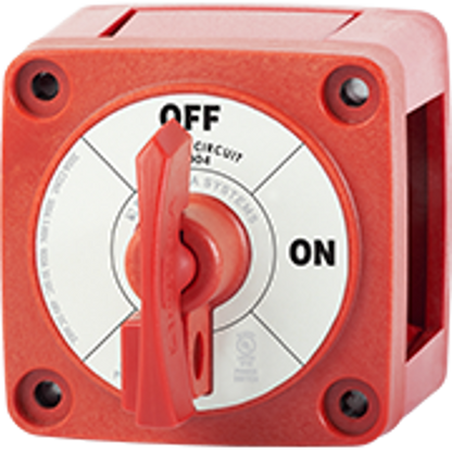 Single Circuit ON-OFF with Locking Key - Red, Blue Sea