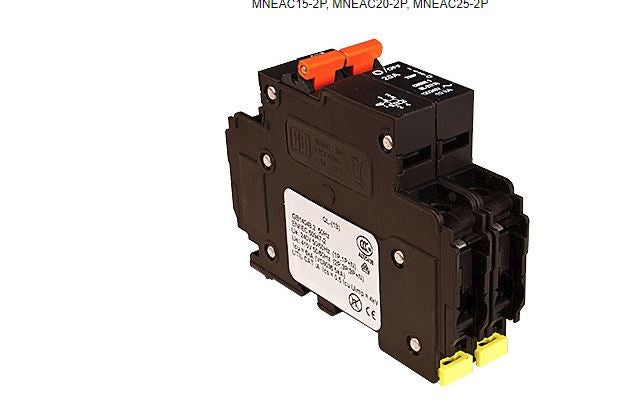 MNEAC20-2P MIDNITE SOLAR 20A 2P 120/240VAC DINRAIL MOUNT BREAKER
