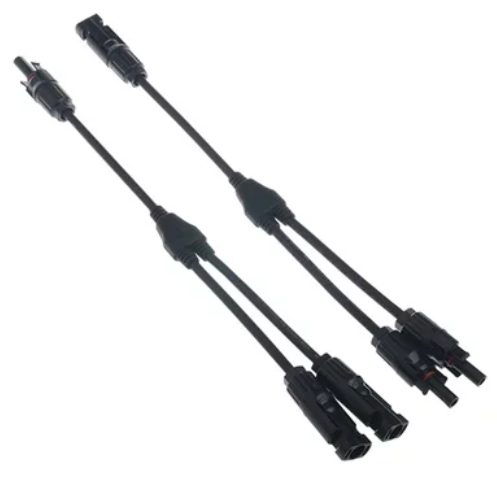 Y Cables, MC-4 Connector, 2 to 1 Branch