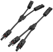 Y Cables, MC-4 Connector, 2 to 1 Branch