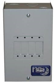 Midnite Box,1-4 Panel Mount Breakers, Indoor,