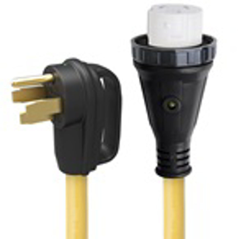 Detach Power Cord with Handle, 25’ - 50A