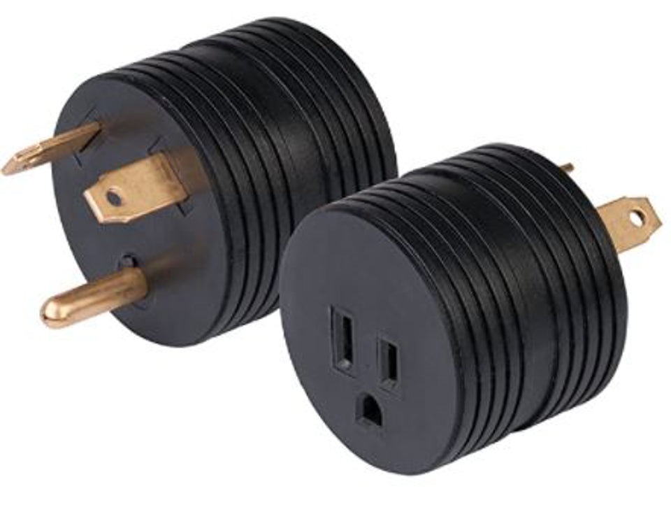 One Piece Adapter - 30A Male-15A Female