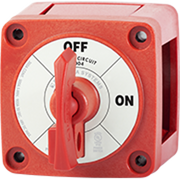 Single Circuit ON-OFF with Locking Key - Red, Blue Sea